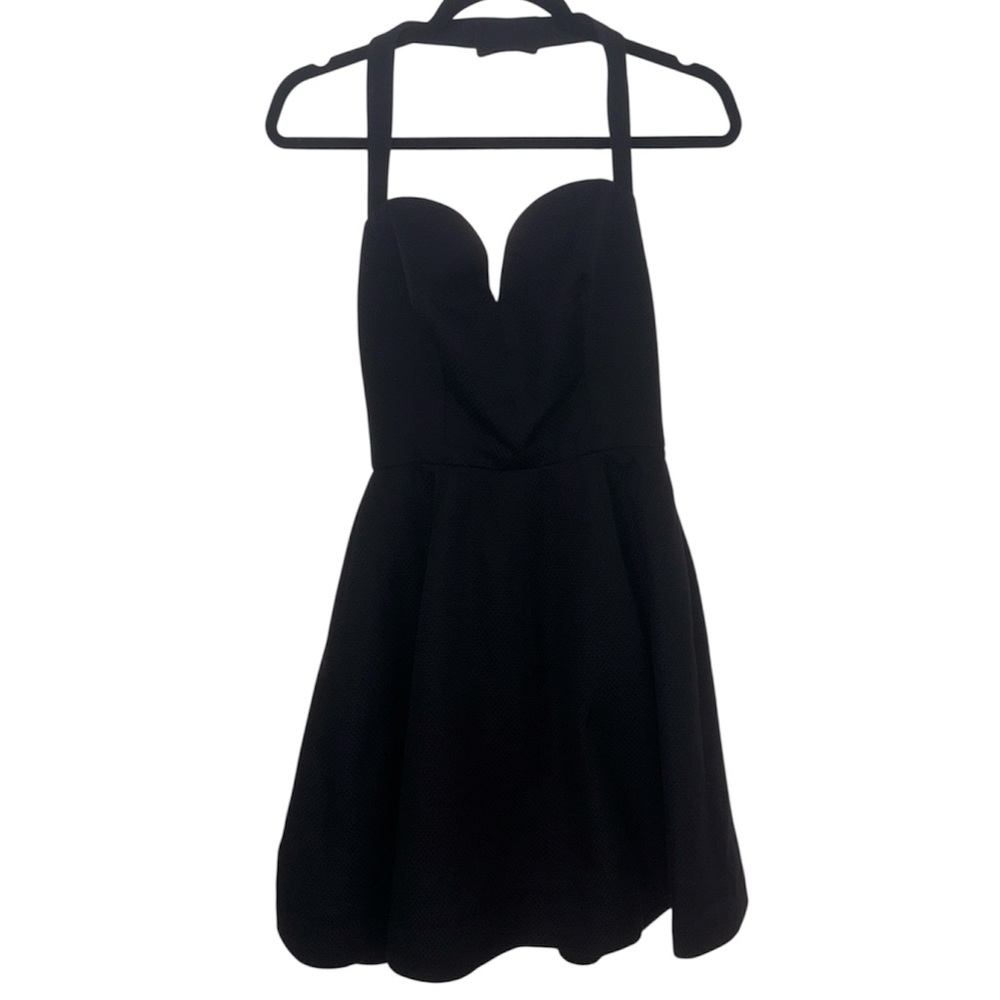 Givenchy Couture Halter Black Dress